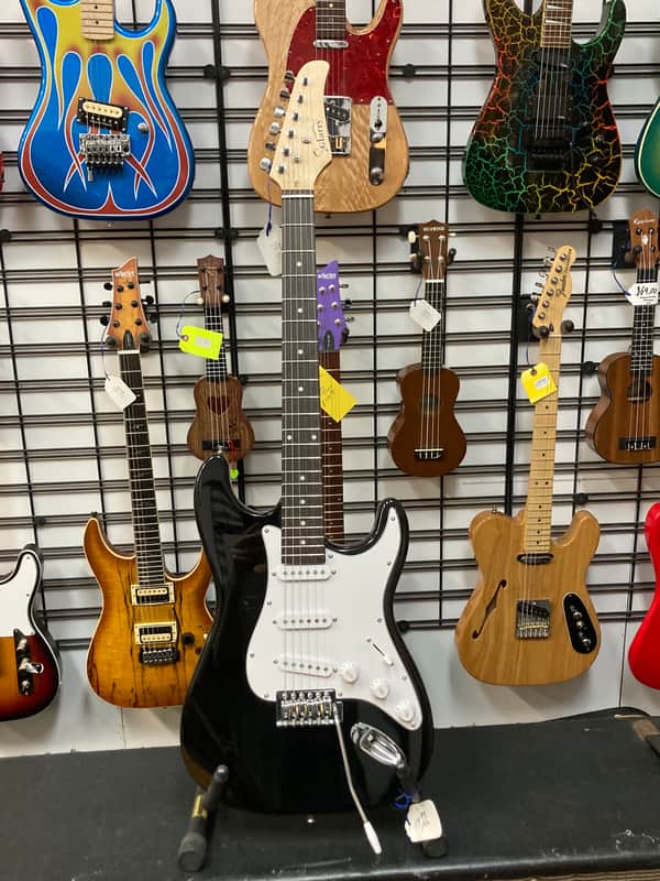 Glarry Stratocaster Black ( Mint ) With GigBag image 1