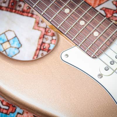 FENDER USA Custom Shop Post-Modern Stratocaster "Firemist Gold + Rosewood" (2017) image 9