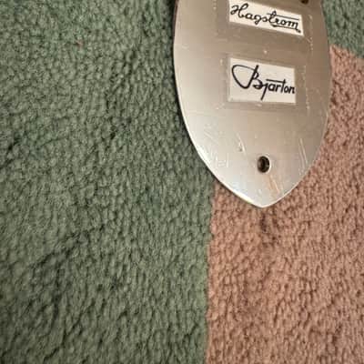 Hagstrom BJ 45 neck plate / Bjärton J-45 60s-70s - Chrome image 4
