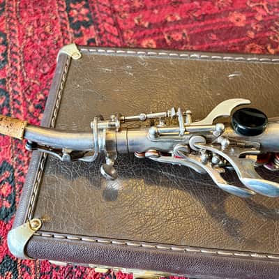 Yamaha Yamaha YSS-875S Custom Silver Soprano Saxophone - Silver Mid 1990s - Silver image 6