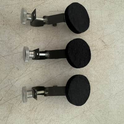 Set of (3) Vintage Ludwig Rotary Dampers… Great Condition image 6