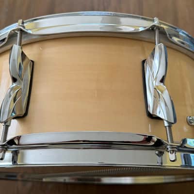 Premier APK 14" x 5.5" Snare Drum Natural Birch Made in England Free Shipping image 4