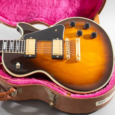 1989 Gibson Les Paul Custom Vintage Sunburst w/ Bill Lawrence Pickups & OHSC image 1