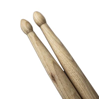 ChromaCast 5A USA Hickory Drumsticks, 6 Pairs with Drumstick Bag image 2
