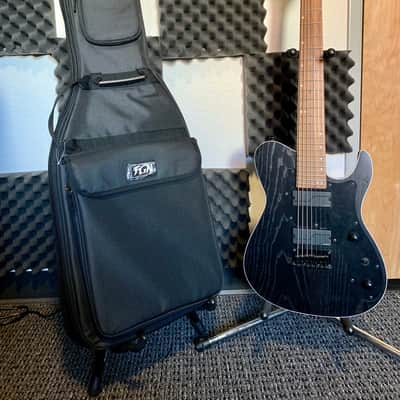 FGN Fujigen Iliad JIL72ASHDEG 2020 7-String Open Pore Black image 25