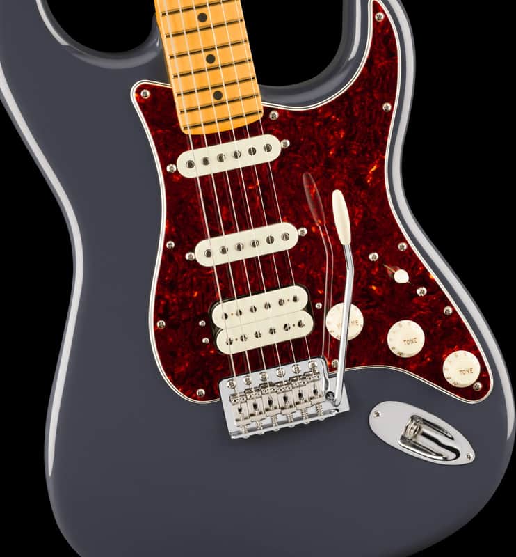 Fender American Professional Classic Stratocaster HSS - Faded Black image 1