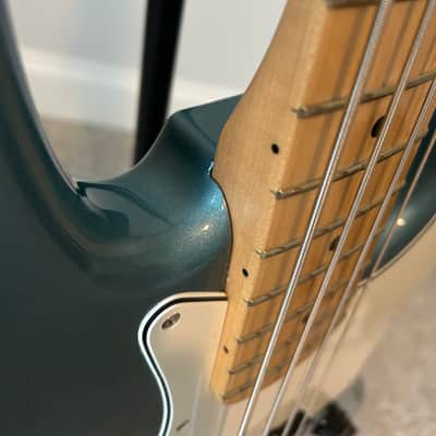 Fender Jazz Player Bass 2024 - Tidepool - w/Hipshot HB7 Lollipop Nickel Bass Tuning Machines image 5