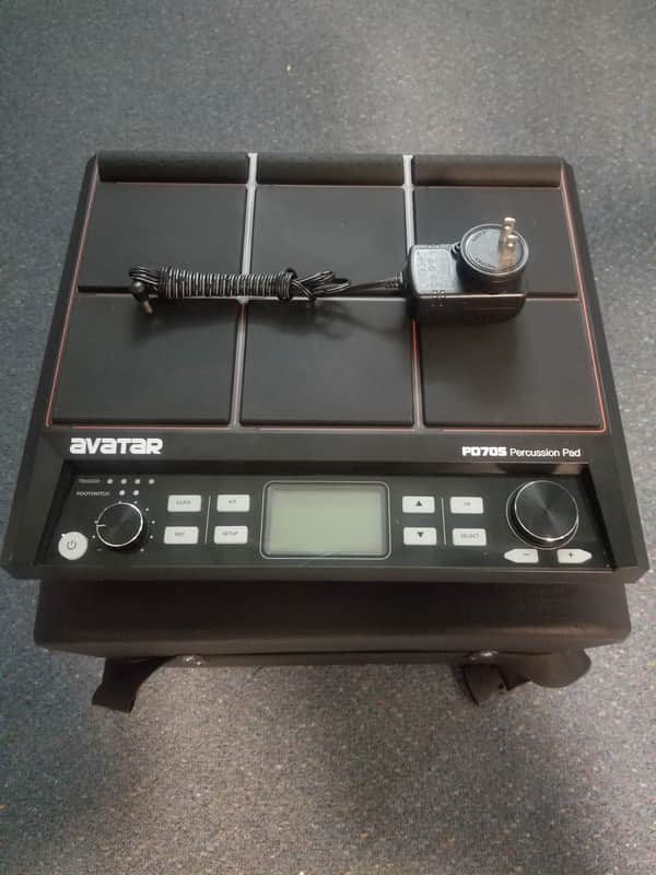 AVATAR HXW PD705 Percussion Sampling Pad (Midnight Black) image 1