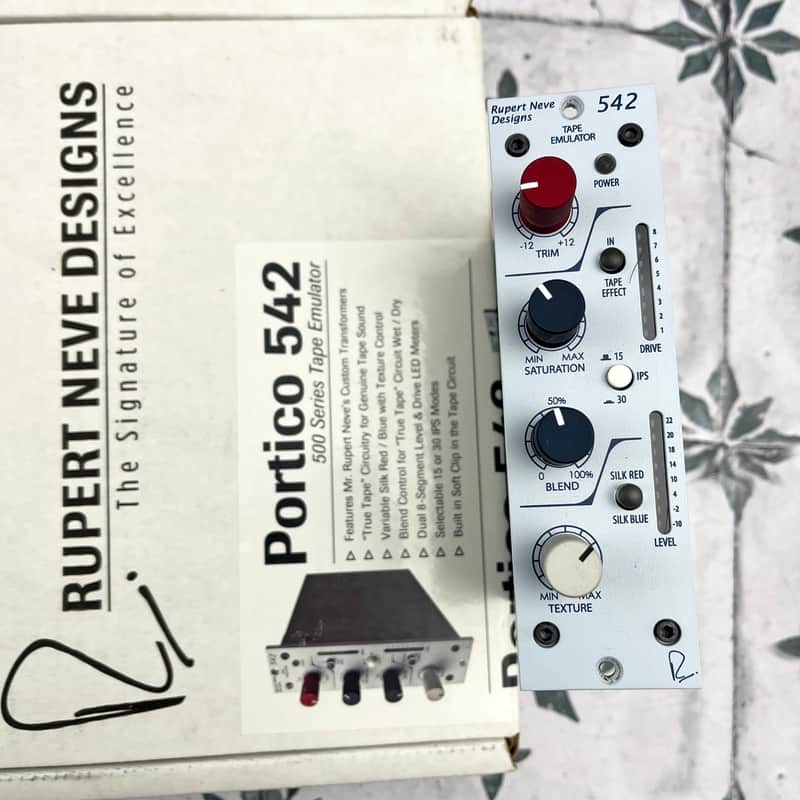 2013 – Present Rupert Neve Designs Portico 542 500 Series Tape…