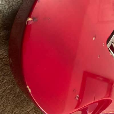 Kramer American Series Stagemaster Deluxe I late 1980's Translucent Red image 7