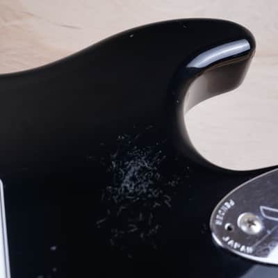 Fender ST-72 Stratocaster Reissue MIJ 1989 Black Made in Japan w/ Bag image 17