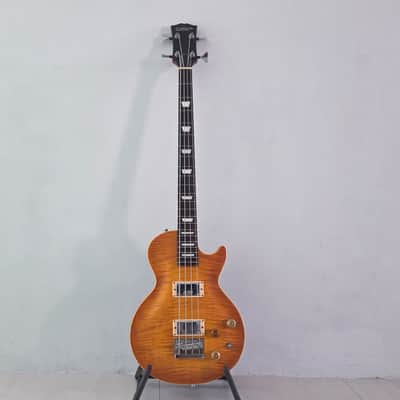 Epiphone Les Paul 5-string Bass 2000 Tobacco Sunburst | Reverb