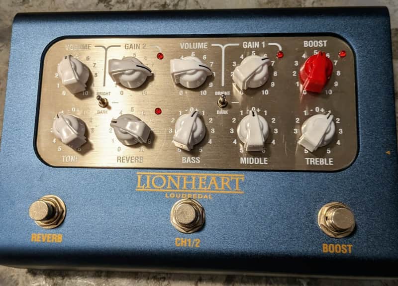 Laney Lionheart loud pedal Tom quayle signature 2024 image 1