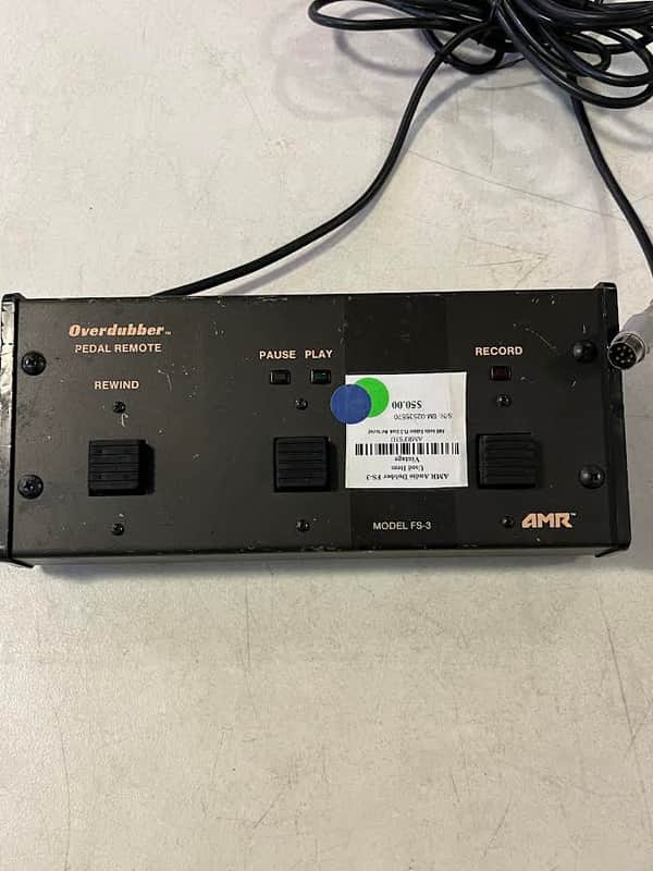 Used AMR Overdubber Pedal Remote image 1