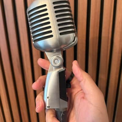 Shure 55SH Series II Unidyne Cardioid Dynamic Microphone 2004 - Present - Silver image 2