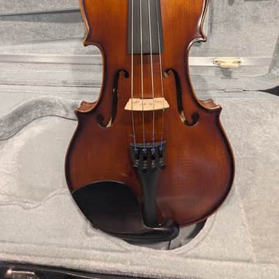 Bunnel Pupil Violin Outfit 4/4 Full Size - Carrying Case and Accessories Included - Solid Maple Wood and Ebony Fittings image 1