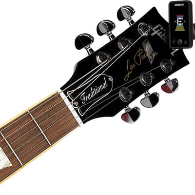 D'Addario D'Addario Accessories Guitar Tuner - Eclipse Headstock Tuner - Clip On Tuner for Guitar - Great for Acoustic Guitars & Electric Guitars - Quick & Accurate Tuning - Black image 5