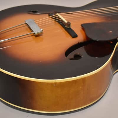 1930s Slingerland Nite-Hawk Archtop Acoustic Sunburst image 7