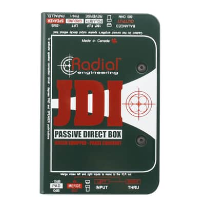Mint Radial JDI Jensen Equipped 1-Channel Passive Instrument DI Direct Box image 3
