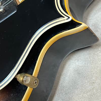 1959 Gibson EM-200 Florentine Electric Mandolin sunburst image 21
