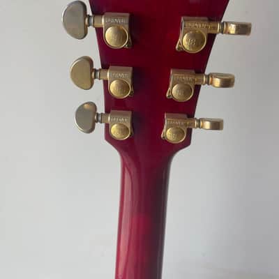 Washburn HB35-WRK Semi-Hollowbody 2010s - Wine Red image 6