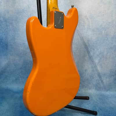 Fender Japan MG-73 CO Mustang Reissue Capri Orange MIJ image 16