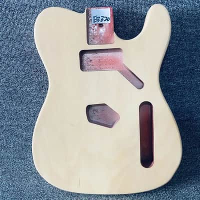 Unfinished Telecaster Style Basswood Guitar Body for DIY Build image 1
