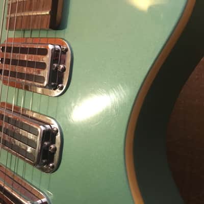 Brownsville Choirboy Semi-Hollow Electric Guitar Green image 9