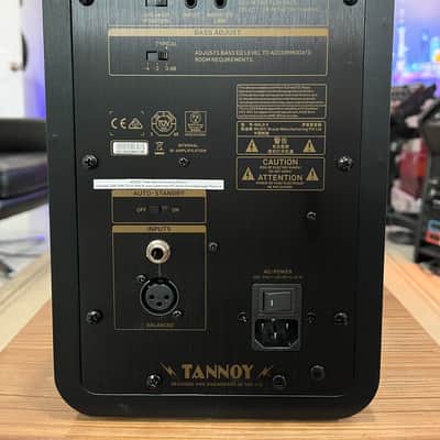 Tannoy GOLD 5 Dual-Concentric 5" Powered Studio Monitors (Pair) 2019 - 2020 - Black image 5