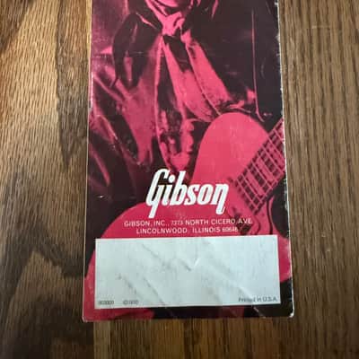 1970 Gibson original catalog SG Les Paul ES 335 1970 - 1971 - Original image 5
