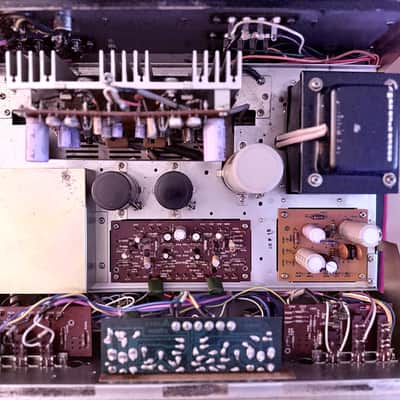 πΆβ¨ Marantz Model 1030 Stereo Amplifier β Silver Faceplate, Metal Case, Selectively Serviced, Ultrasonically Cleaned Knobs, Tested image 9