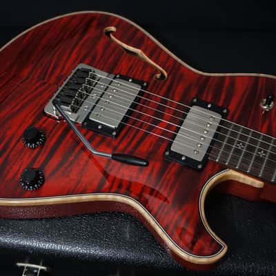 Knaggs Guitars Kenai Trem Hollowbody in Indian Red - New Model for 2026 image 5