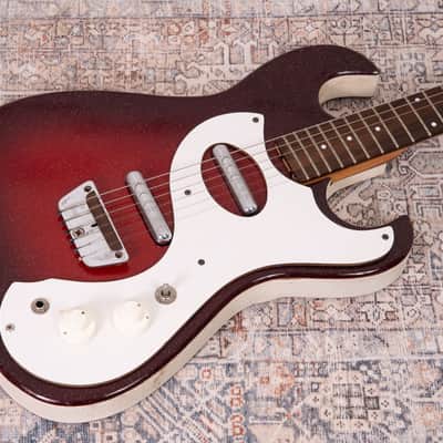 Immagine Silvertone 1457 with Amp/Case 1965 - 3