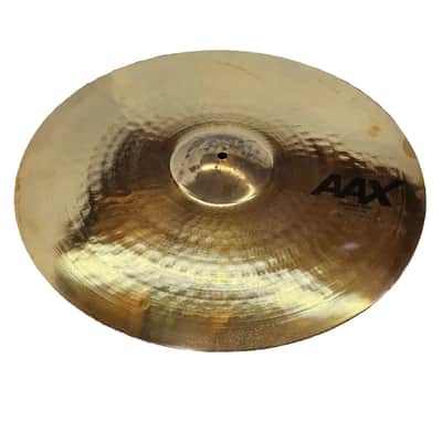 Used Sabian AAX Brilliant Medium Ride Cymbal 21" - Very Good image 1