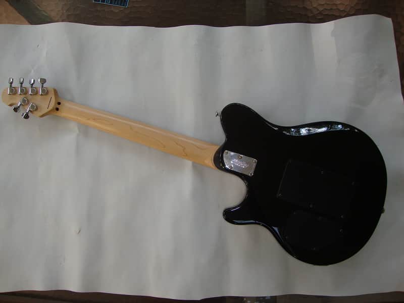 Sterling by Music Man SUB AX4 Black Transparent | Reverb