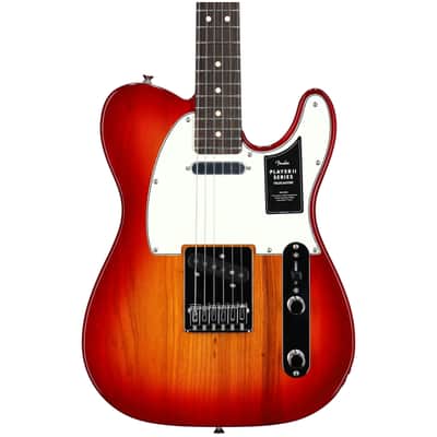 Fender Player II Telecaster Chambered Ash Electric Guitar, Aged Cherry Burst image 4