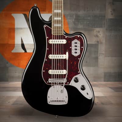 Squier Classic Vibe Bass VI - Laurel Fingerboard - Black image 1