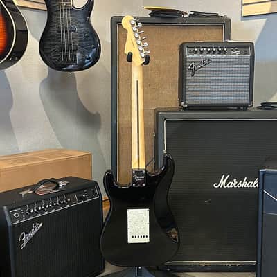 Fender American Standard Stratocaster in Black w/ Original Hard Shell Case 2010 image 11