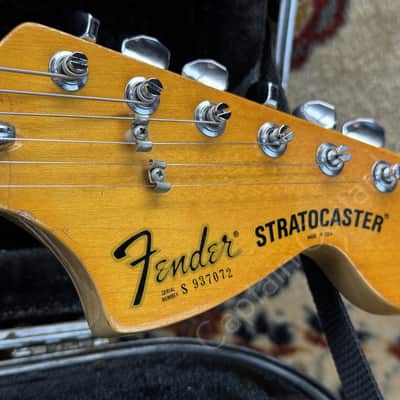 1979 Fender - Stratocaster - Mocca Hardtail - ID 5369 image 13