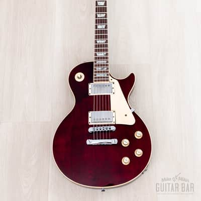 1978 Gibson Les Paul Standard Vintage Guitar Wine Red w/ T Tops, Case image 2