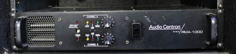 Audio Centron RMA 1000 300 Watt Stereo Power Amplifier image 1