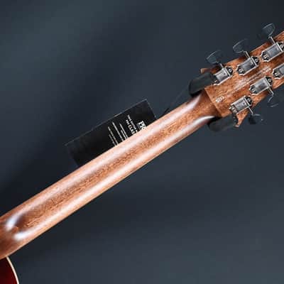 PRS SE P20E Parlor Acoustic Guitar Fire Red Burst #422 image 16