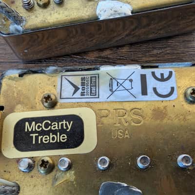 PRS USA McCarty Bass & Treble Neck/Bridge Humbucker Pickups Set Paul Reed Smith image 6