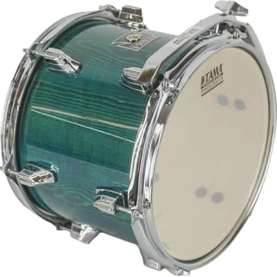 TAMA Superstar Classic 10'' x 8'' Rack Tom Drum - Gloss Sapphire Lacebark Pine image 2