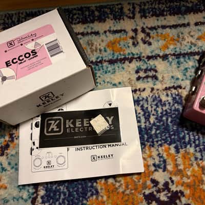 Keeley ECCOS Neo-Vintage Tape Delay Pink Sparkle ✨ image 2