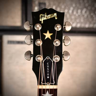 Gibson J-180 Everly Brothers Reissue 68 Style Black 1996 image 3