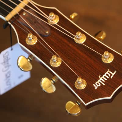 1995 Taylor 810 Rosewood Dreadnought Acoustic Guitar Natural + OHSC image 11