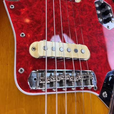 Fender Jaguar JG-66 (Fujigen) 1993 - 3Tone Sunburst image 5