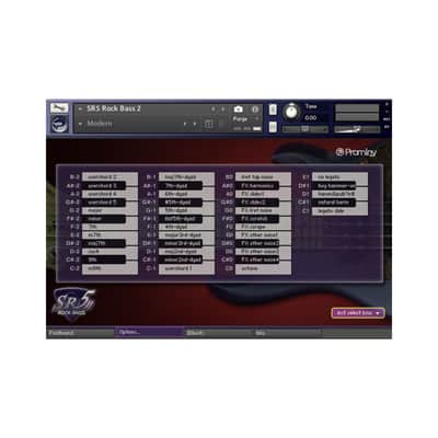 Prominy SR5 Rock Bass 2 Bass Guitar Virtual Instrument Kontakt (Activation Card) image 4