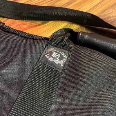 ESP TKL Guitar Gig Bag, Black w/ Burgundy Interior image 5